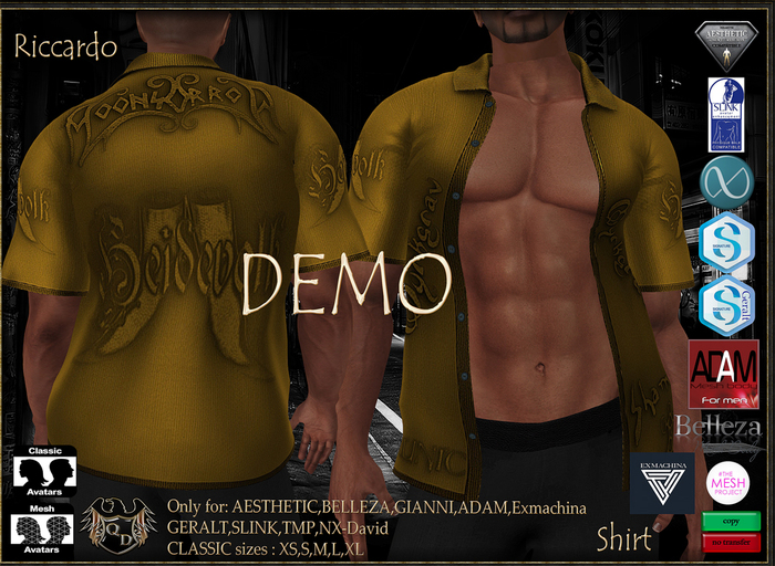Shirt "Riccardo" DEMO *