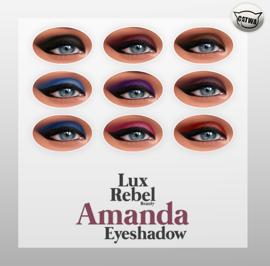 LUXREBEL - Amanda Collection Eyeshadow (Catwa)