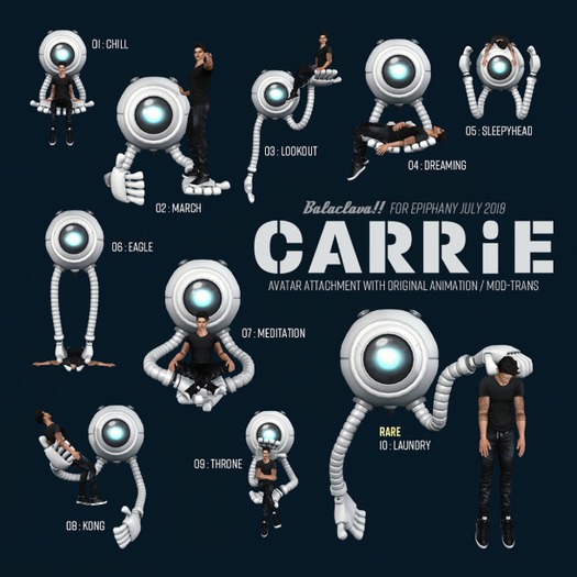 BALACLAVA!! CARRiE [10 Laundry] RARE