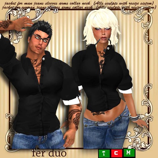 *JADUBE FER BLACK V duo