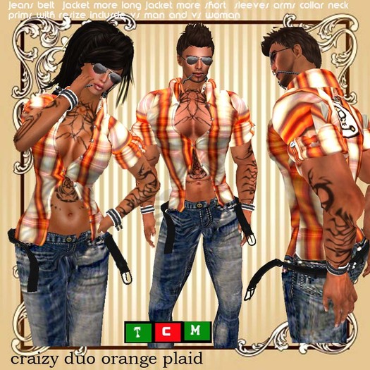 *JADUBE orange  duo
