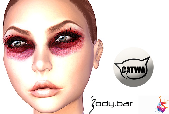 Catwa Vampire Eye Make up