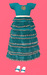 Teal dress