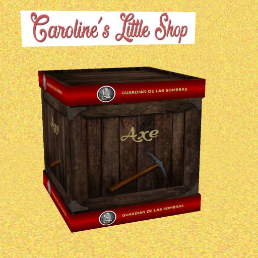 G&S Crate Axe, Storage & Vendor Crate