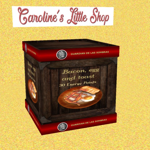 G&S Crate Bacon Egg Toast, Storage & Vendor Crate