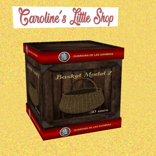 G&S Crate Basket Model 2, Storage & Vendor Crate