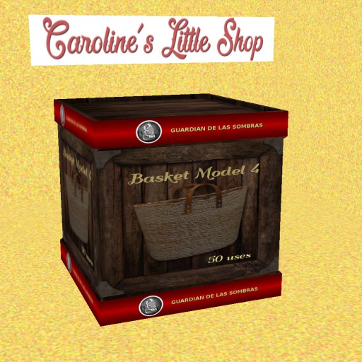 G&S Crate Basket Model 4, Storage & Vendor Crate