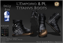 L'Emporio&PL ::*Titanus Boots*::-Slink Man-