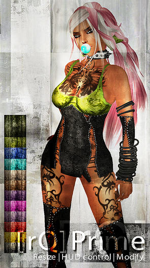 [rQ]Prime~CORAL/DIRTY (Long Flexi Hair)