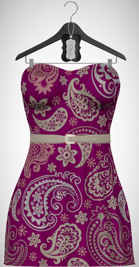 ChicModa // Marie // PAISLEY PLUM (Add Me)