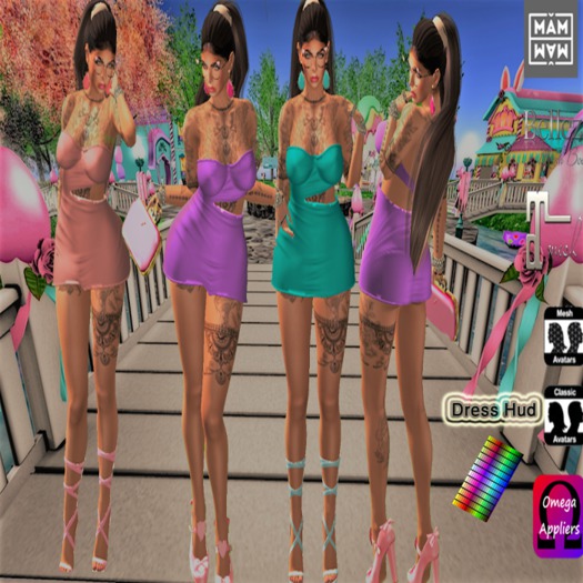 {MAM}Begom Dress with Hud-ALL (Colors)