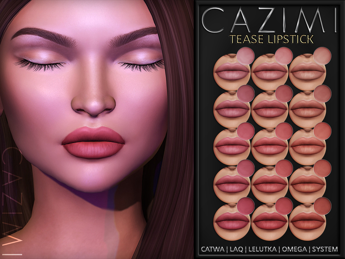 CAZIMI: Tease Lipstick [All] (ADD ME)