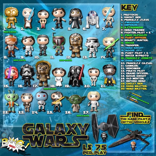 Bang! Figures - Galaxy Wars #16 - Fleet Pilot *RARE*
