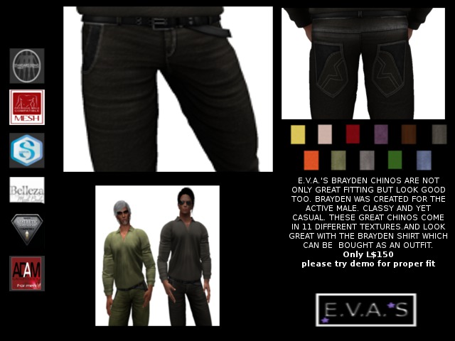 Braydens CHINO Pants by Eva's