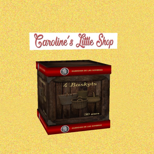 G&S Crate 4 Baskets, Storage & Vendor Crate