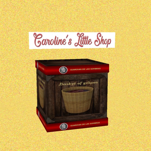 G&S Crate Basket Grapes, Storage & Vendor Crate