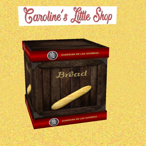 G&S Crate Bread, Storage & Vendor Crate