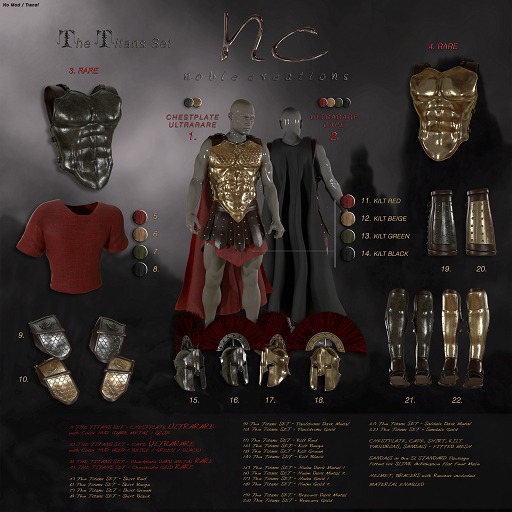 [NC] - The Titans SET - Shirt Beige - BELLEZA