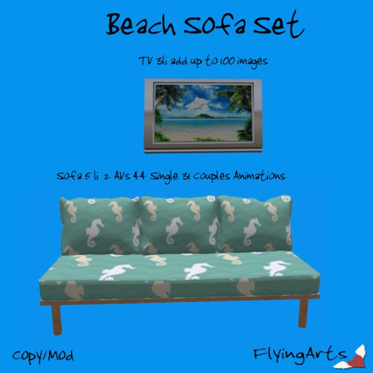 !FA! Beach Sofa Set