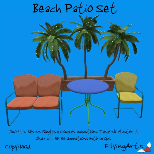!FA! Beach Patio Set