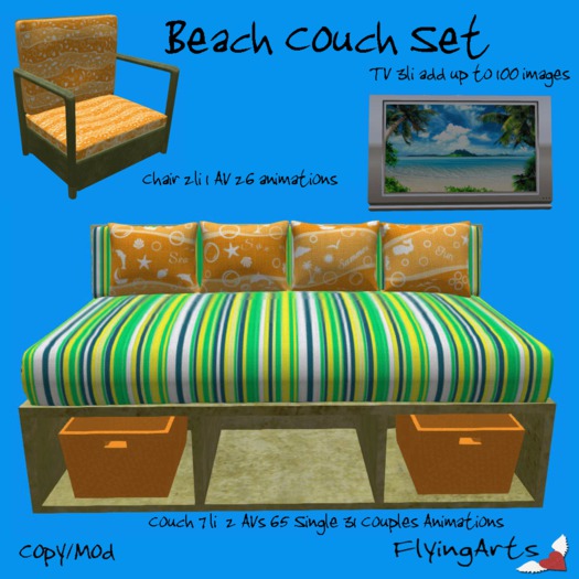 !FA! Beach Couch Set