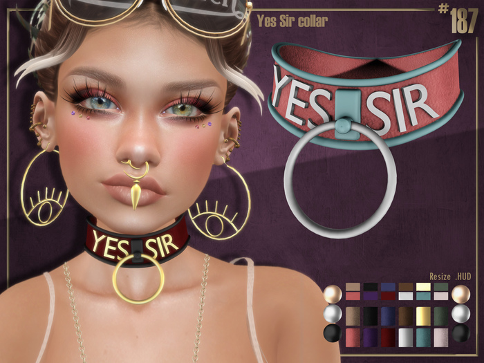 #187# Yes Sir Collar BOX (Add Me)