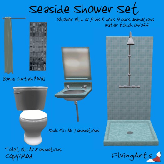 !FA! Seaside Shower Set