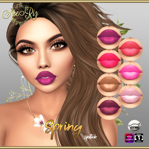 AseRiz - Lipstick- Spring - Catwa & Omega