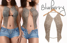 Blueberry - Helena Coin Tops - Metal14