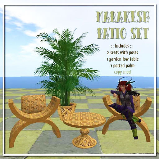 Marakesh Patio Set