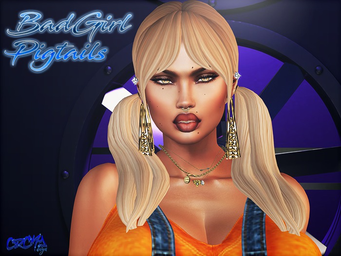 {RC} BadGirl Pigtails Hair