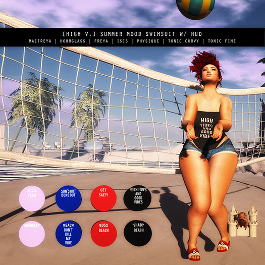 [high v.] summer mood swimsuit