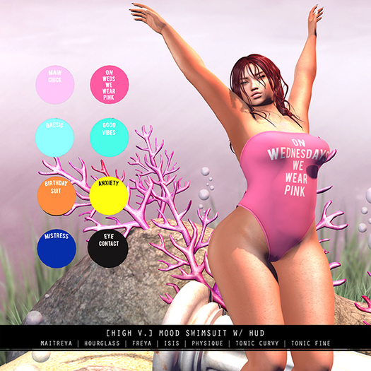 [high v.] mood swimsuit