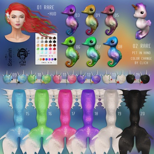 12.Sorumin & Yokai - Mermaid's Tale - Bra [violet]