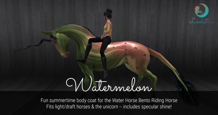Lunistice: Watermelon - Water Horse Body Coat