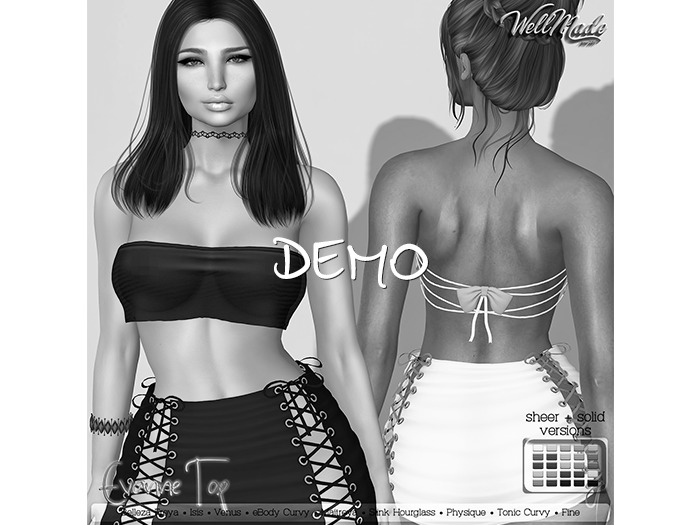 [WellMade] Evanne Top DEMO