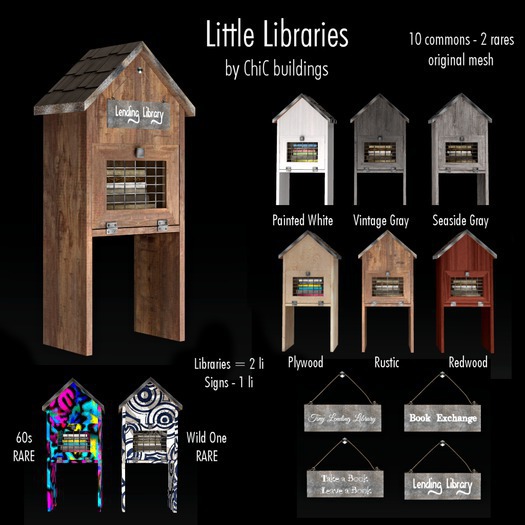[Cb] Little Library - Wild One RARE