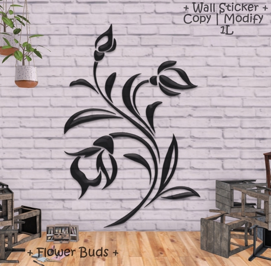 WIB - Wall Sticker - Flower Buds