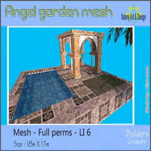 Angel garden mesh Full perms