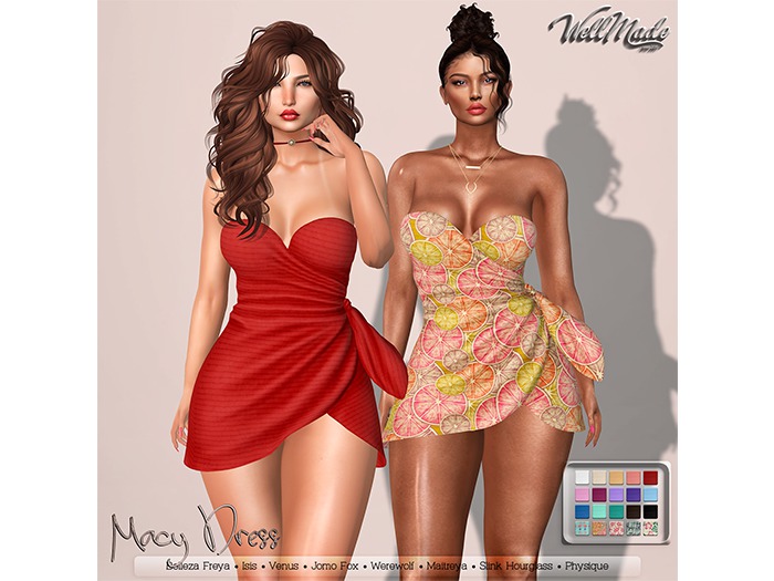 [WellMade] Macy Dress 