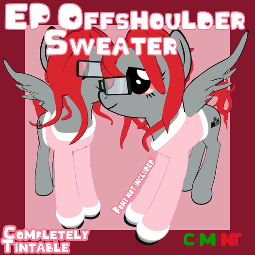 *PPP* Shoulderfree Sweater