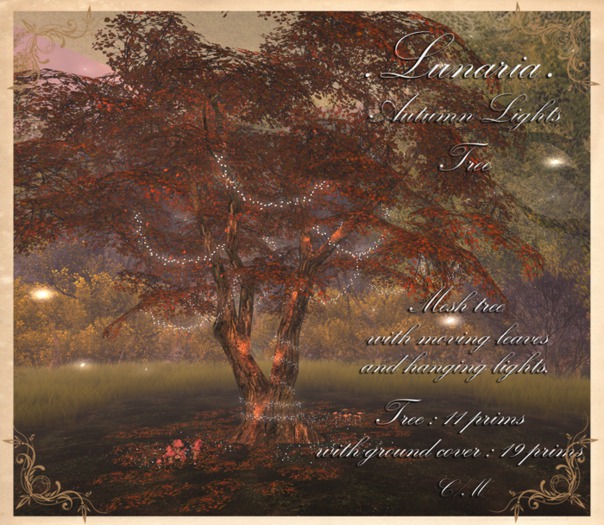 .Lunaria. Autumn Lights Tree {Add Me}