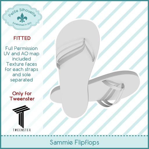 [PS] Full Perm Mesh - Sammie Flipflops *UPDATED*