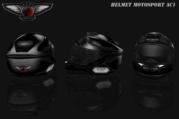 Helmet Ac1 Arty Crea Black