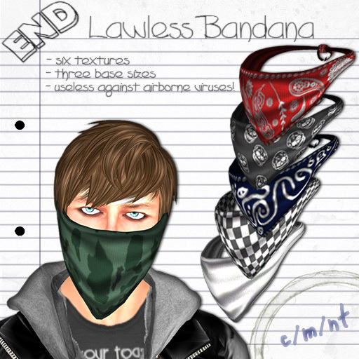 -END- lawless bandana