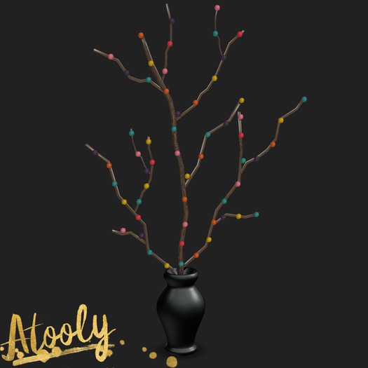 [atooly.home] llaya tree .black.