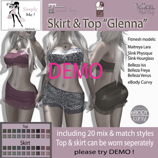 [Simply Me!] Outfit "Glenna" - Demo