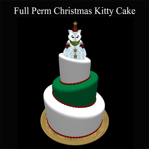 BGC Christmas Kitty Cake