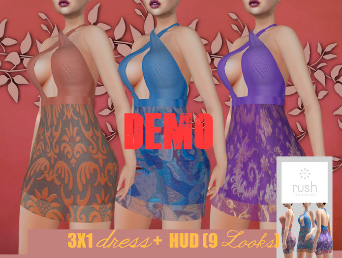 Summer CORTO Dress 3X1 - 9 Looks! DEMO Pack
