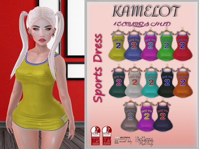 KAMELOT // Sports Dress Riana // FULL PACK